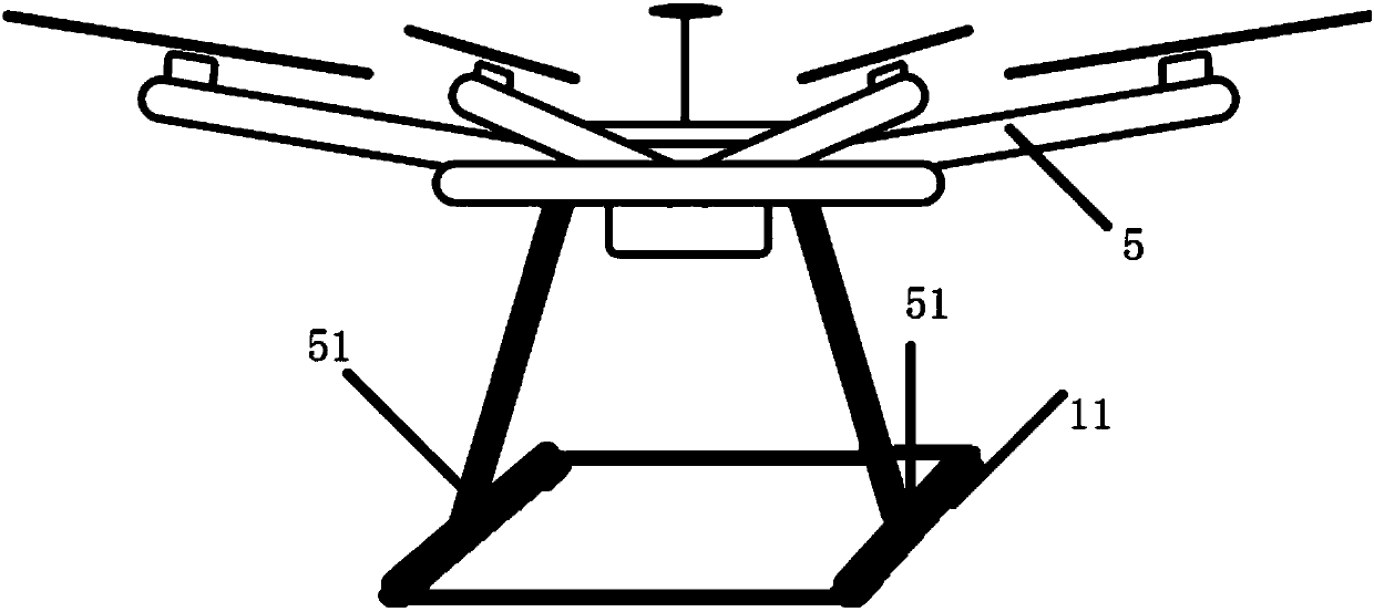 Automatic weighing method and system for drone