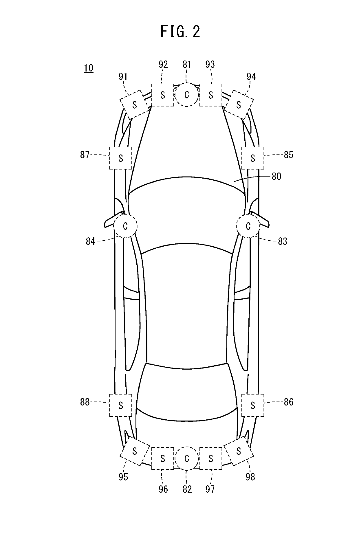 Assist device for pulling out of parking spot