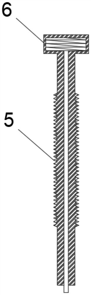 Threaded sleeve device of sensor