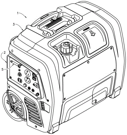 Electric generator wireless monitoring device