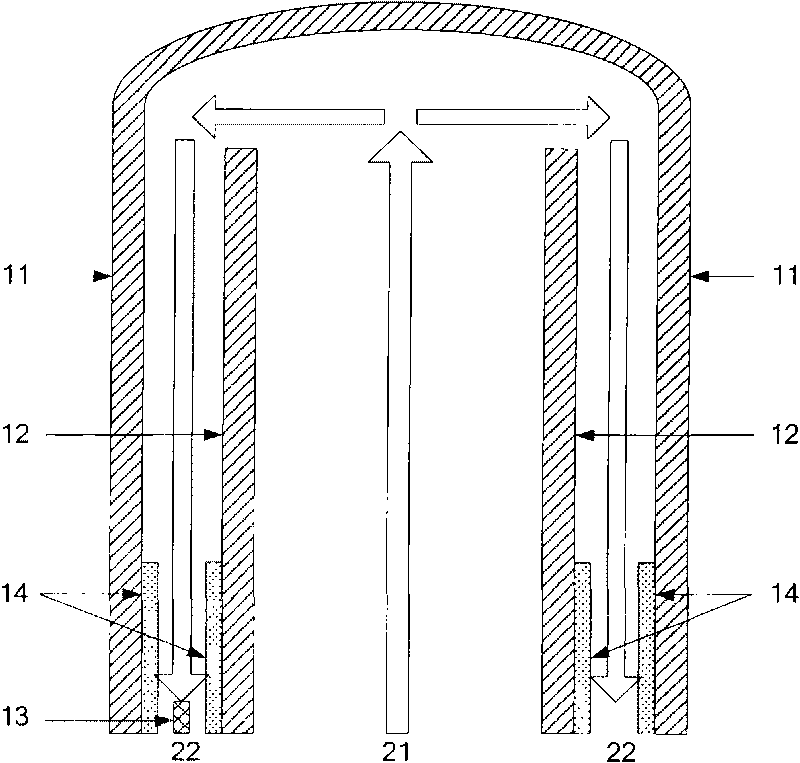 Method for controlling terminal by using chlorine trifluoride to etch polysilicon growth furnace