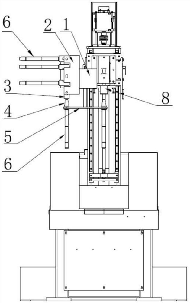 Honing tool magazine