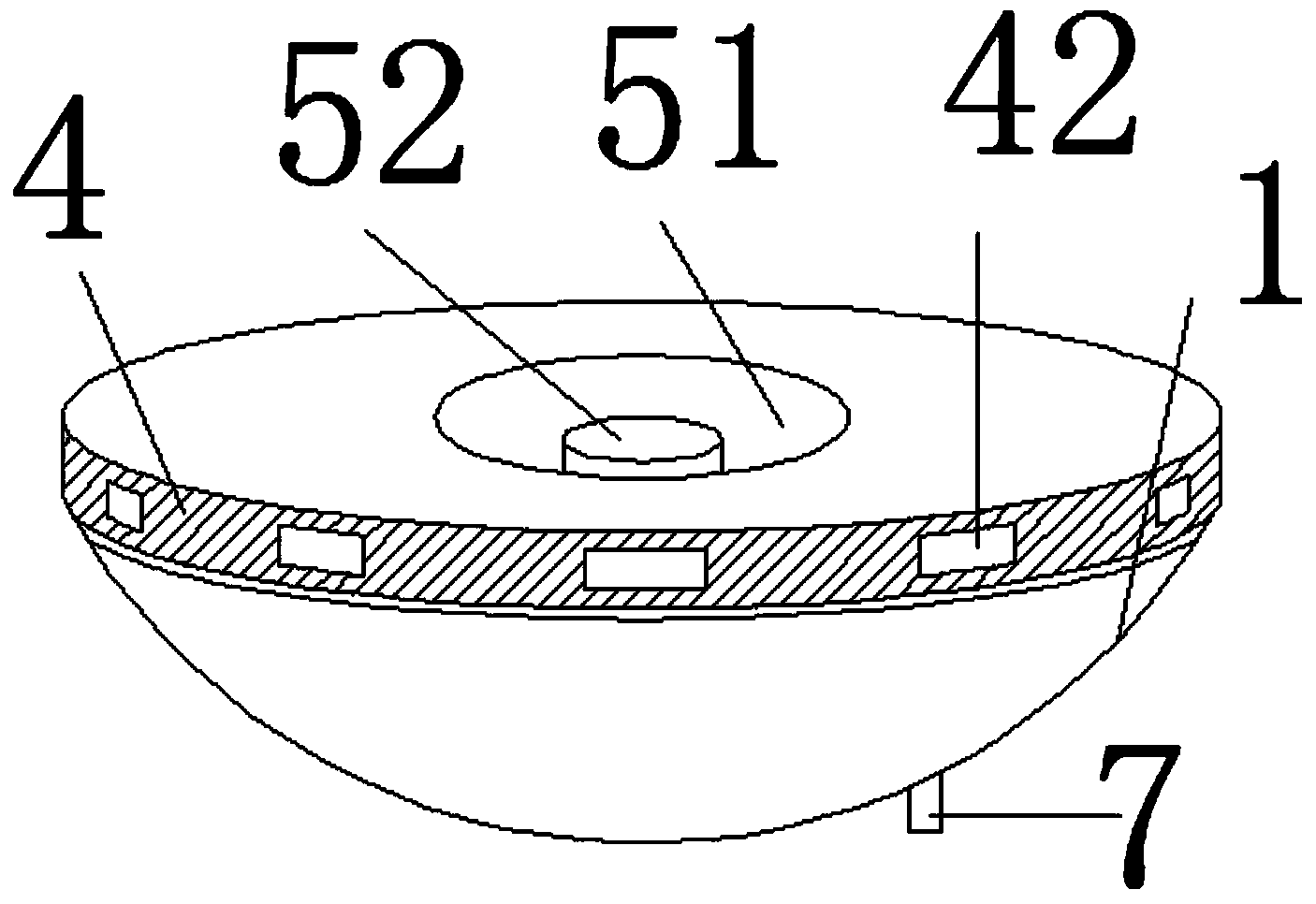 Rotary sonar fish finder