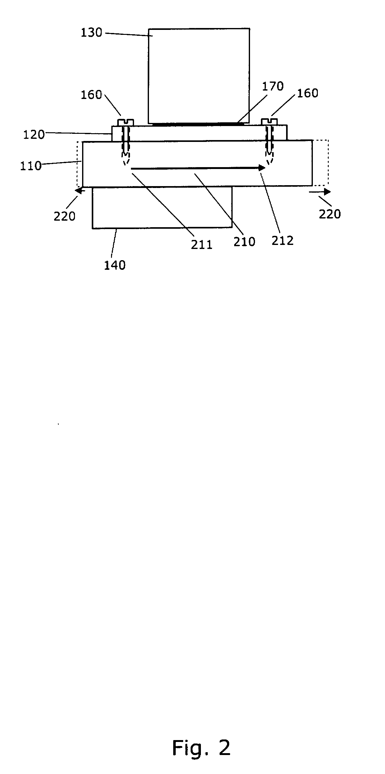 Avoiding temperature-related faults of a laser by temperature adjustment