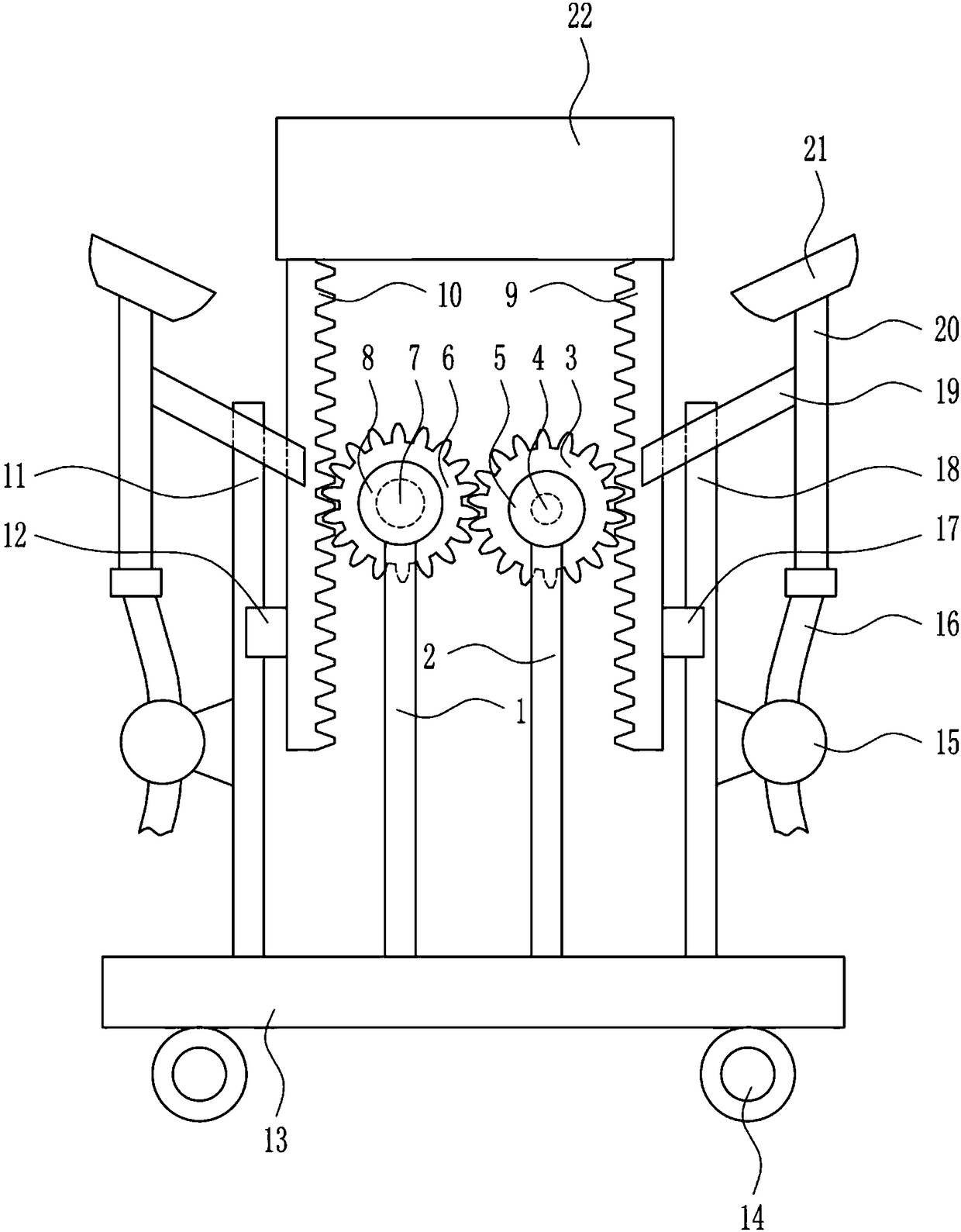 High-safety decoration board installing device