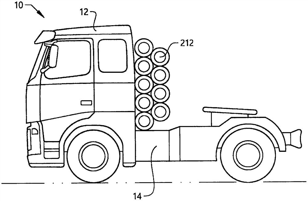 A combined cooling and water braking system for a vehicle, and a method for cooling a propulsion device of a vehicle and water braking a pair of wheels of a vehicle