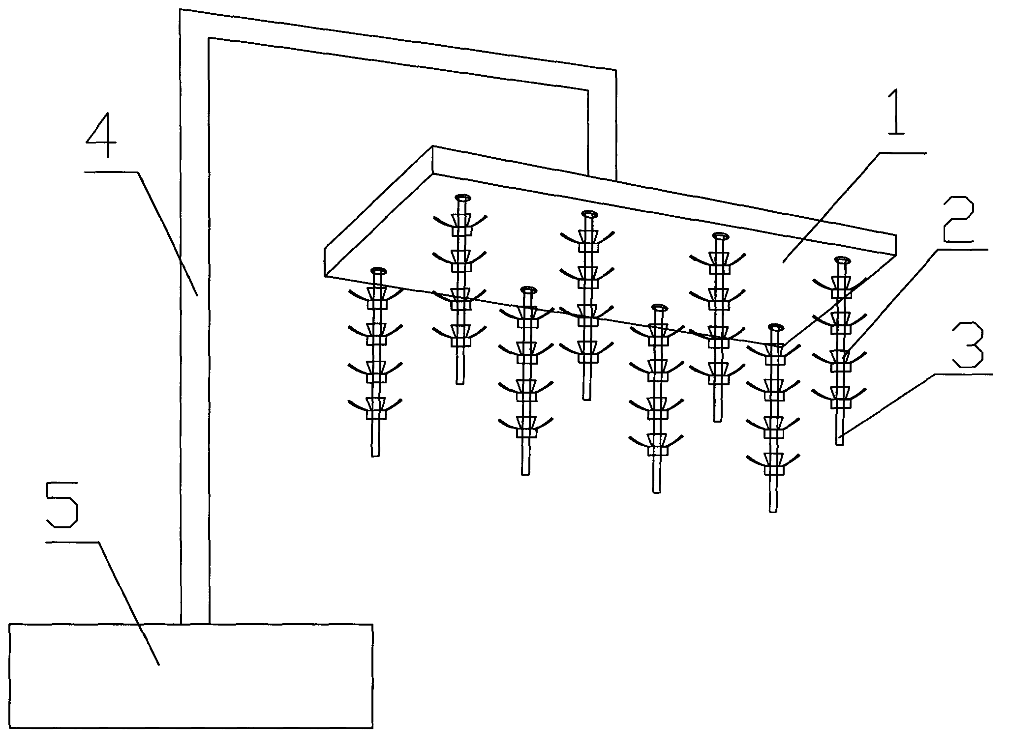 Novel spool creel