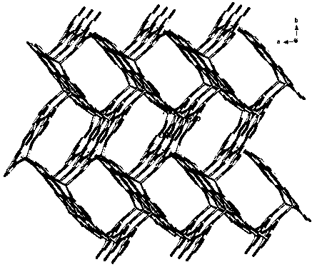 Coordination-polymer magnetic material based on in-situ ligand reaction and preparation method thereof