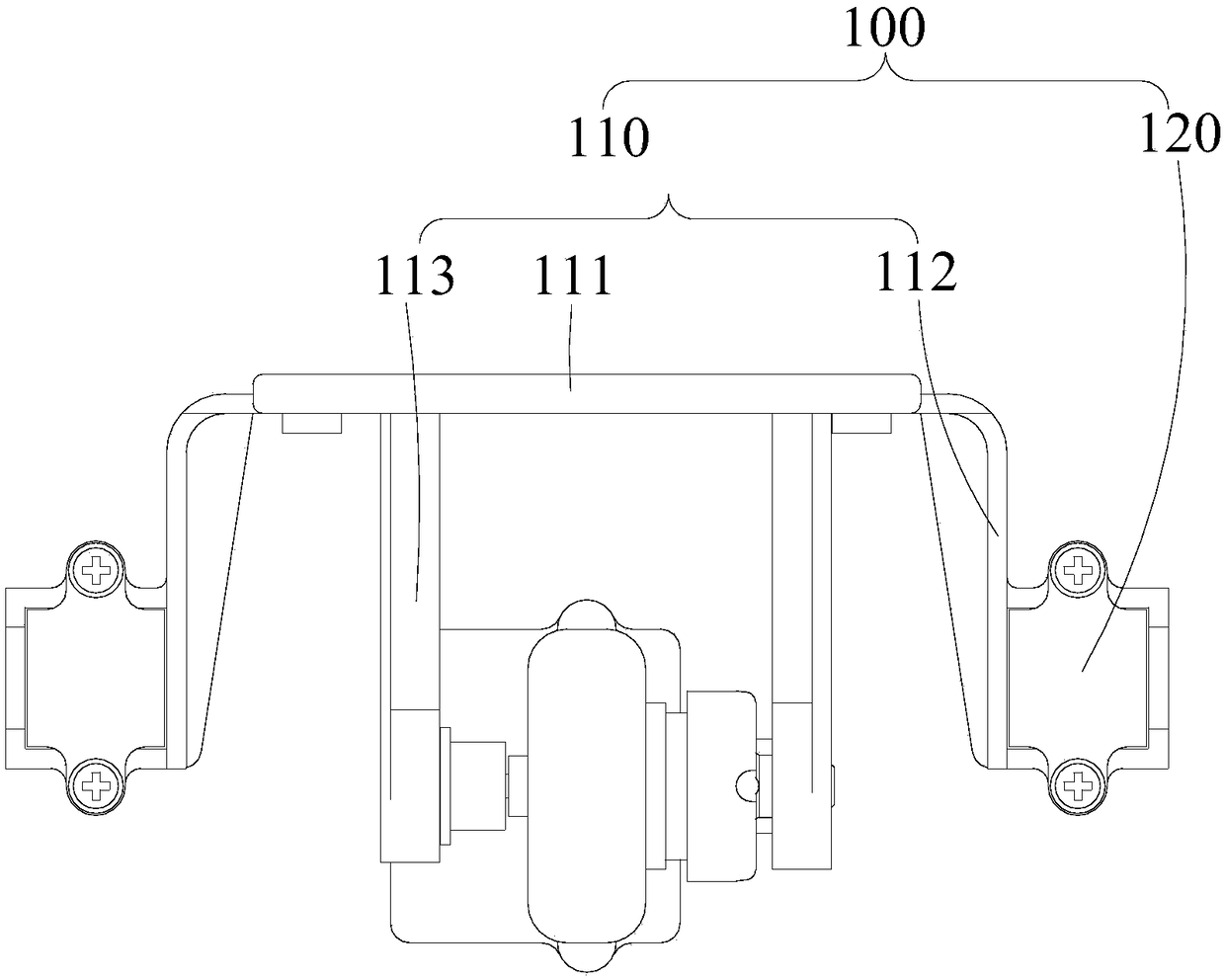 Carrying device and aircraft