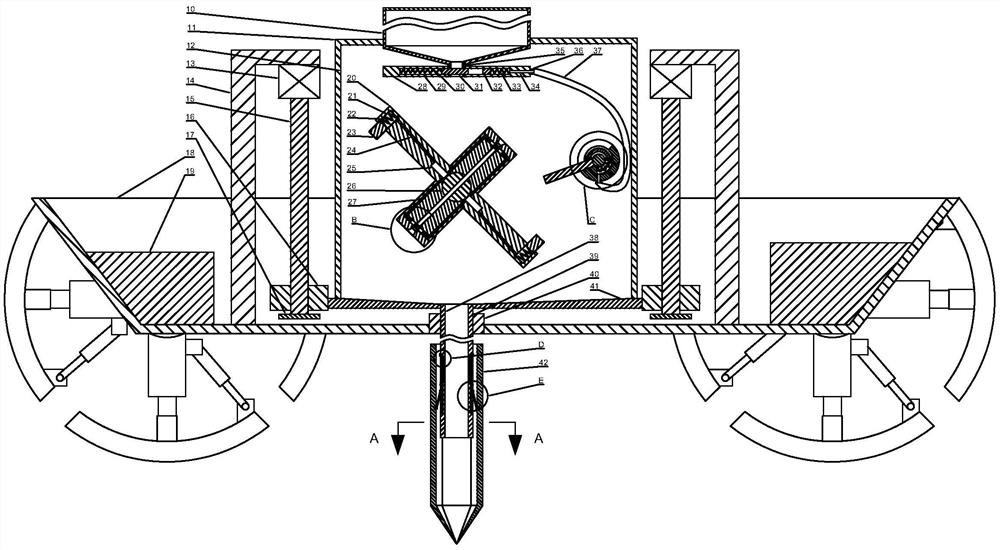 Aquatic plant planting mechanism for wetland restoration and working method thereof