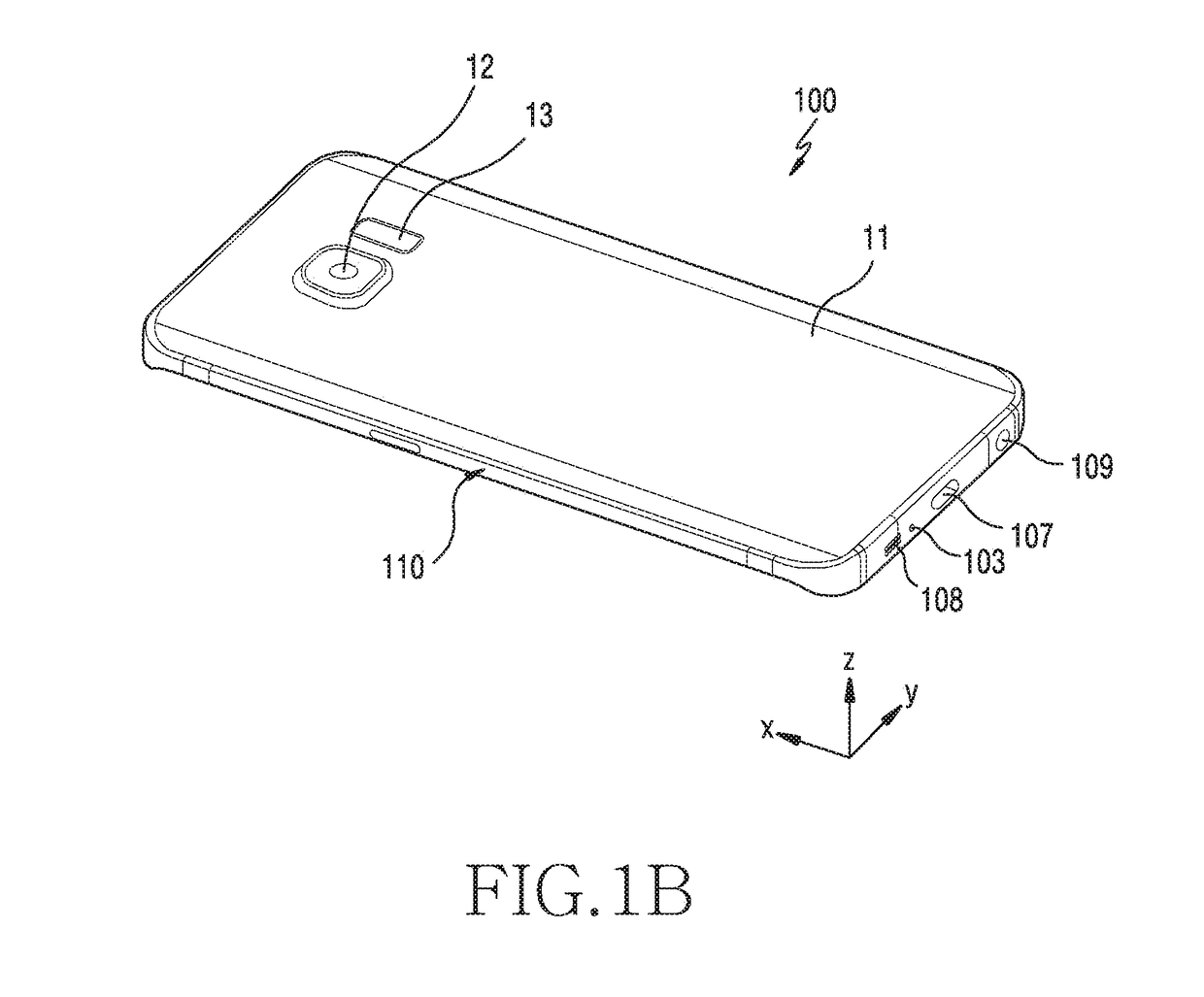 Electronic device with display