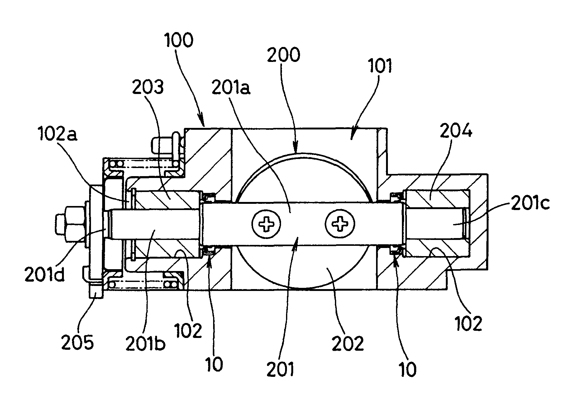 Sealing device and method of mounting same