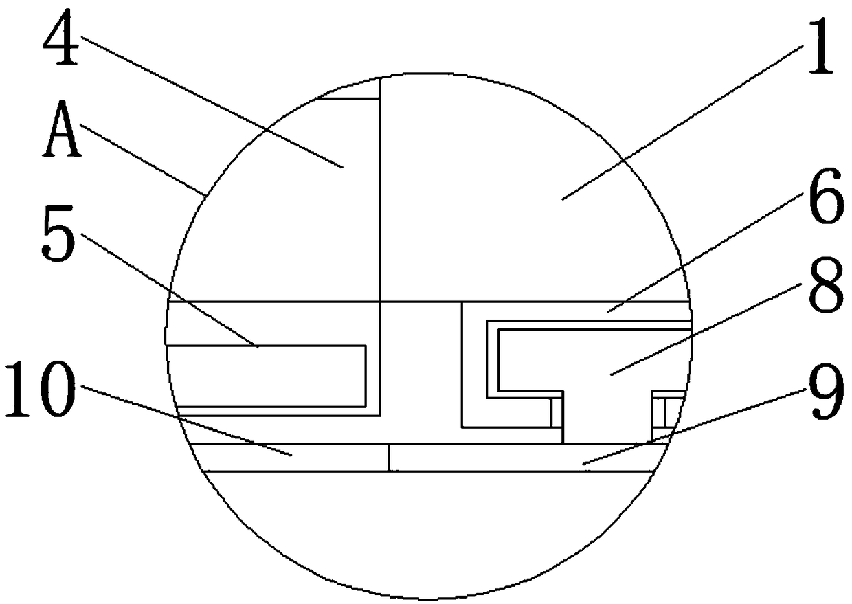 External dust-proof storage device for garment production