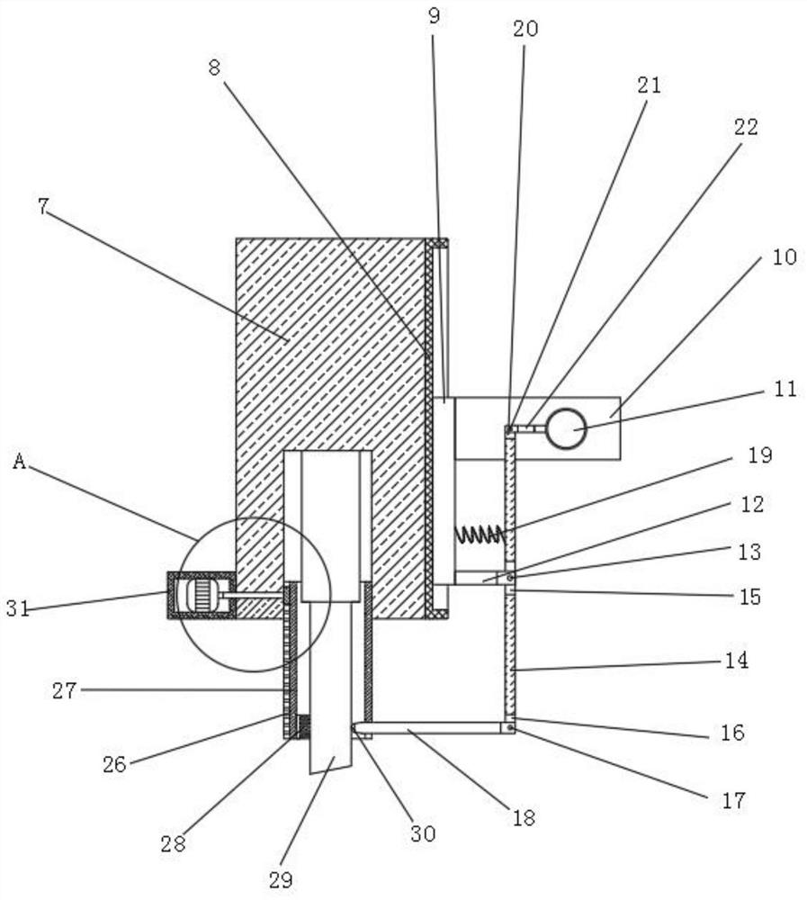 Tool deformation monitoring system for numerical control fixed beam type plano-boring and milling machine