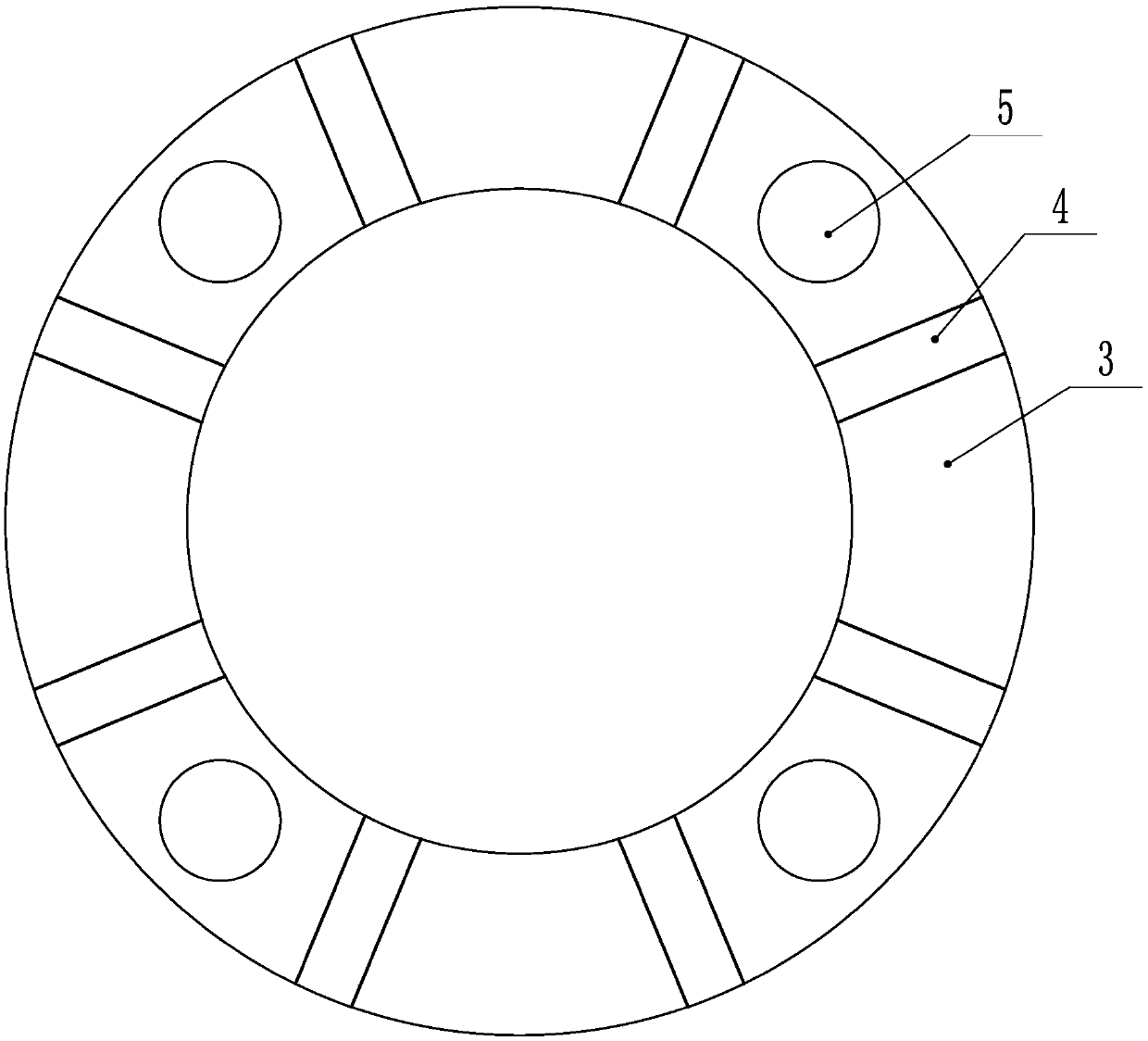 Combined type bone-meat separating device