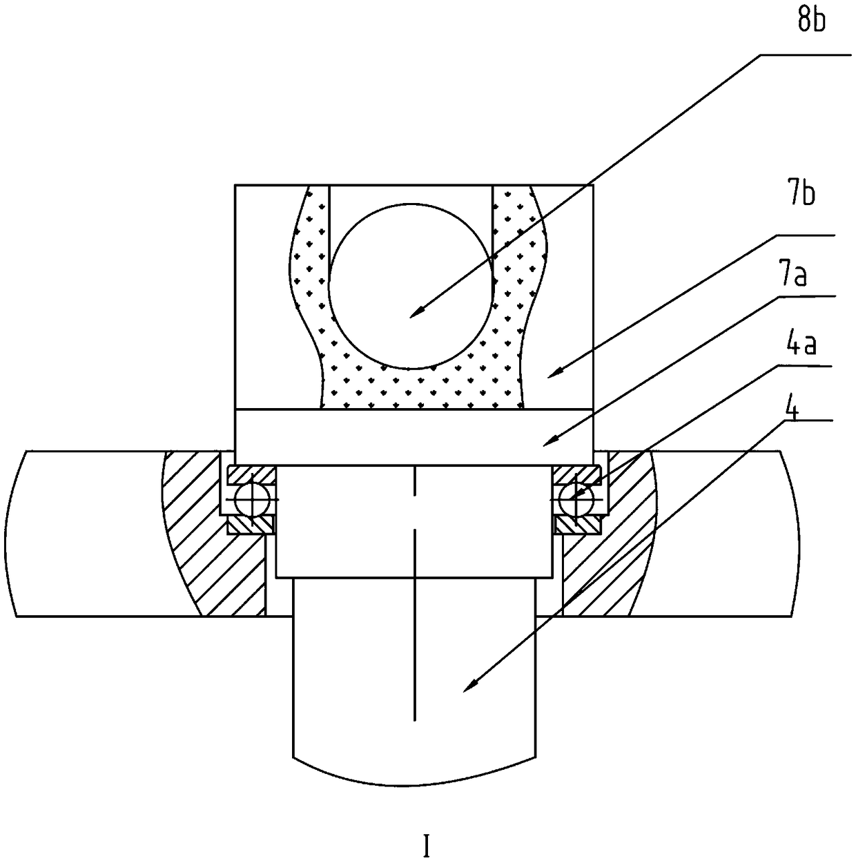 Tracking type solar cell panel with adjustable area