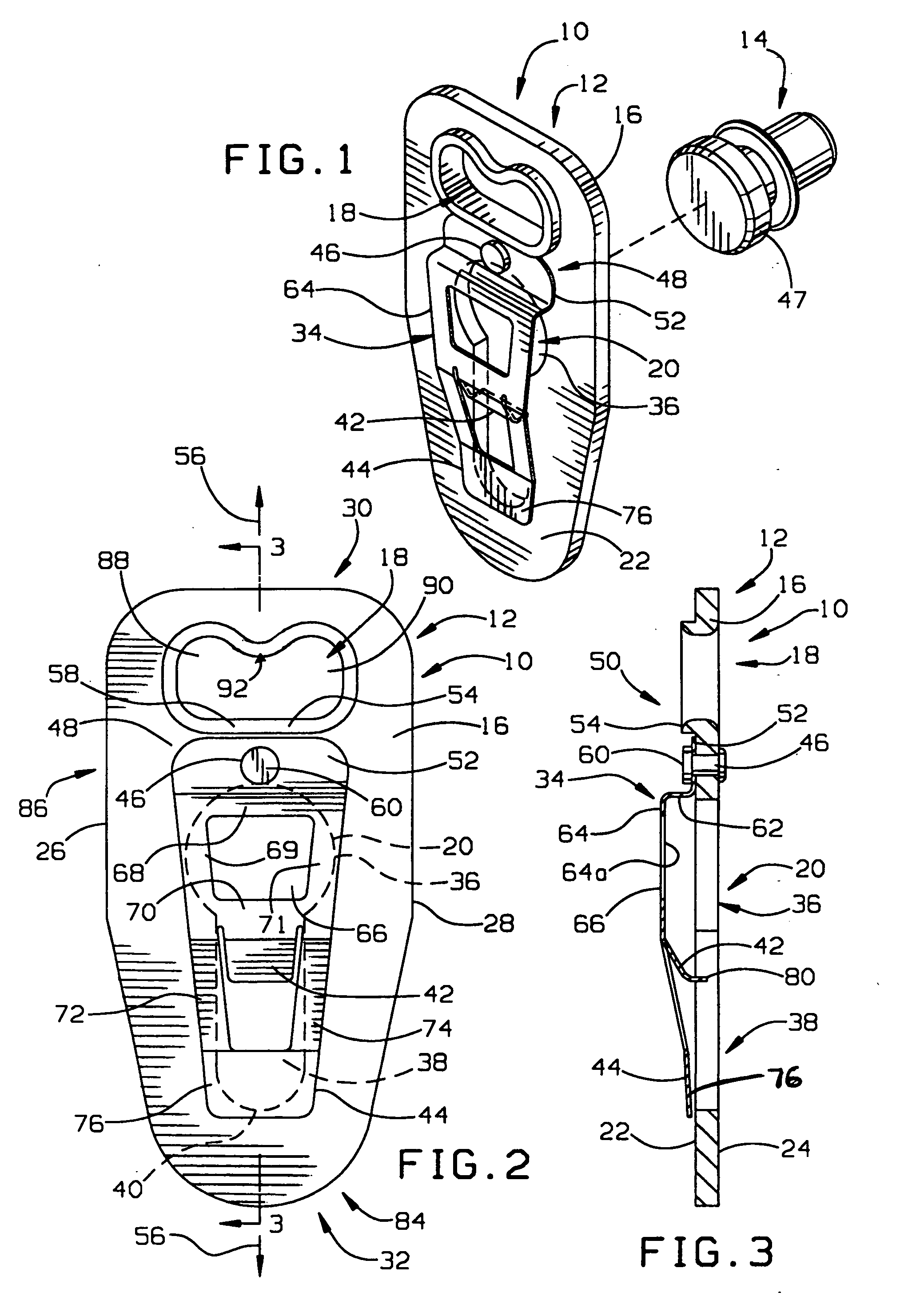 Seat belt anchor device and method