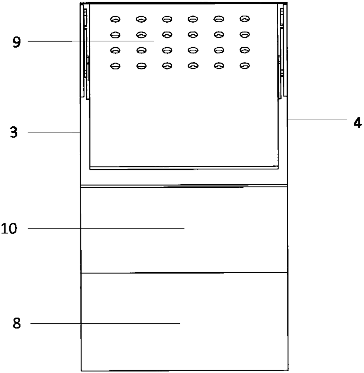 Paddy storage, paddy supply and bran collecting device and method