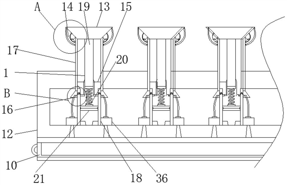 Transportation device for automobile parts