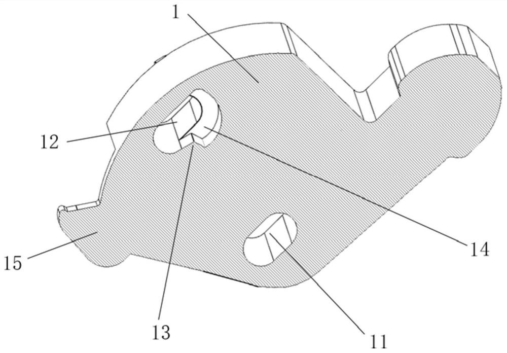 Opening and closing handle mechanism and plug-in circuit breaker