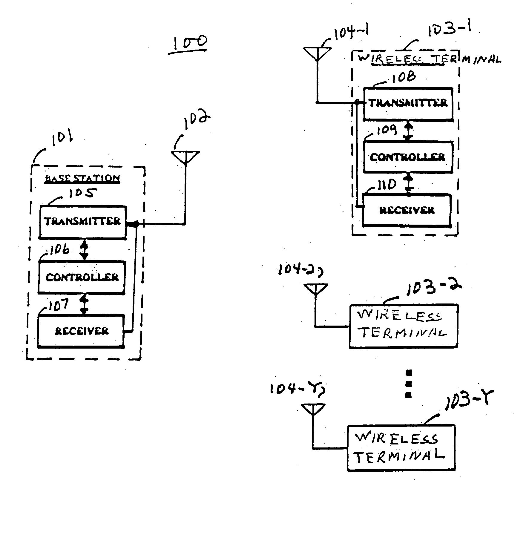 Apparatus and method for use in allocating a channel resource in wireless multiple access communications systems