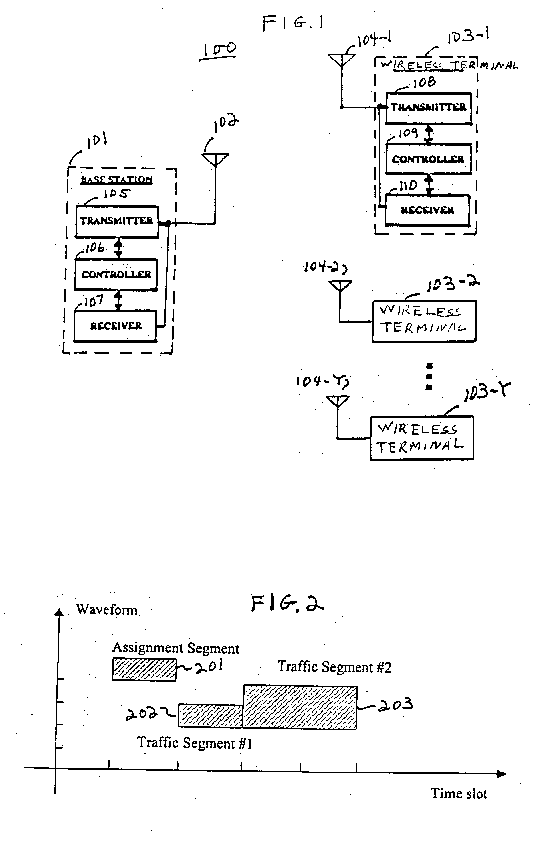 Apparatus and method for use in allocating a channel resource in wireless multiple access communications systems