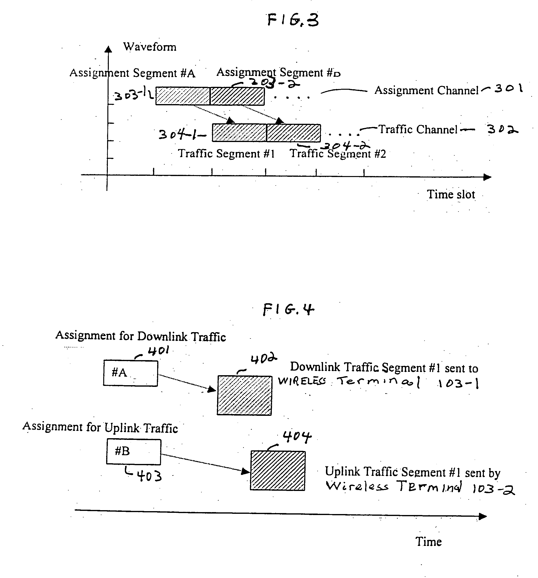 Apparatus and method for use in allocating a channel resource in wireless multiple access communications systems