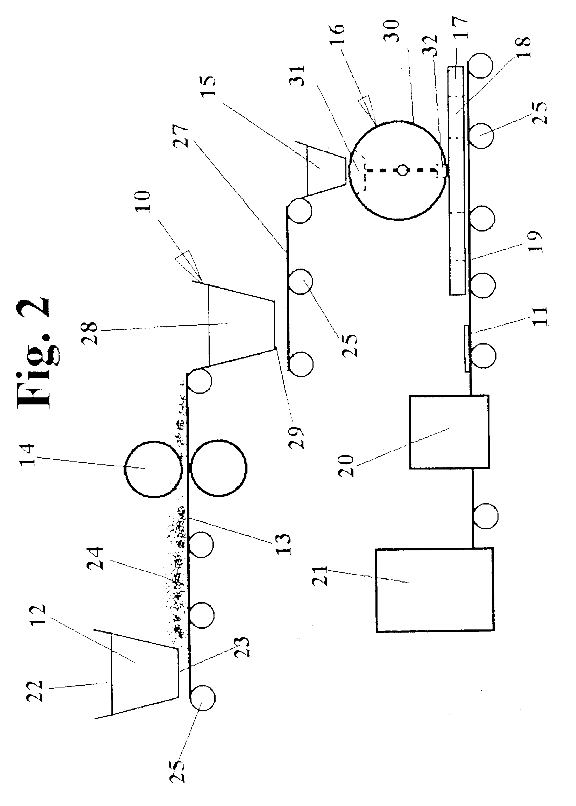 Highly flexible thin agglomerate sheets or panels and process and plant for production of the same