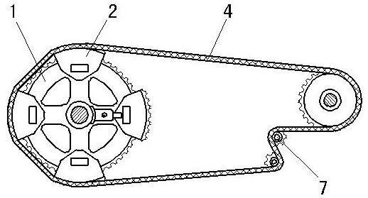 Chain transmission