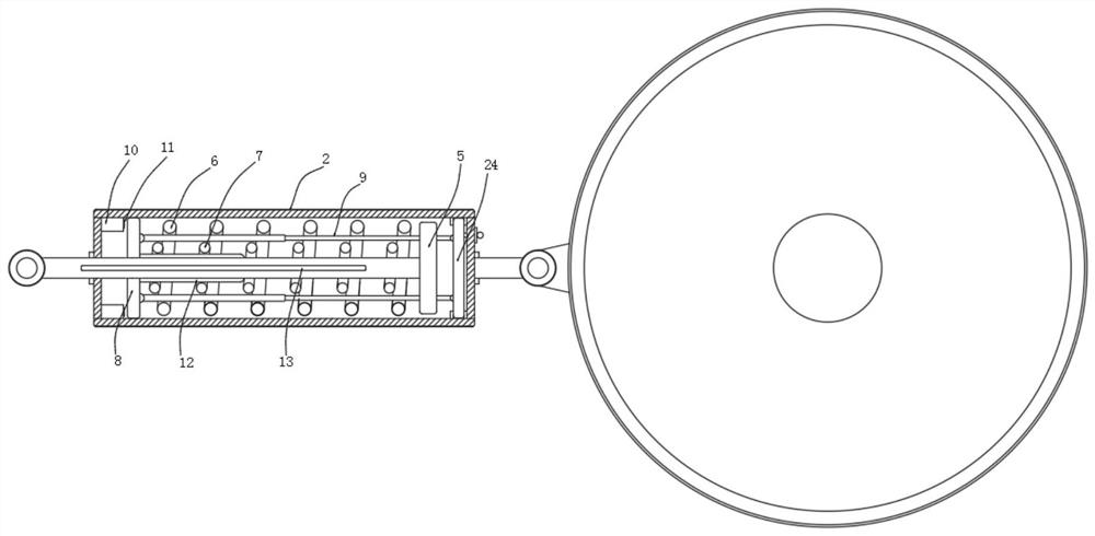 Balance cylinder and robot link integrated driving module