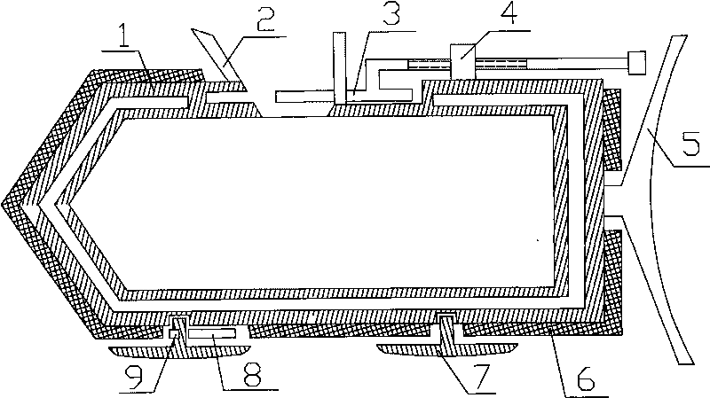 Molten steel sample transporting cylinder