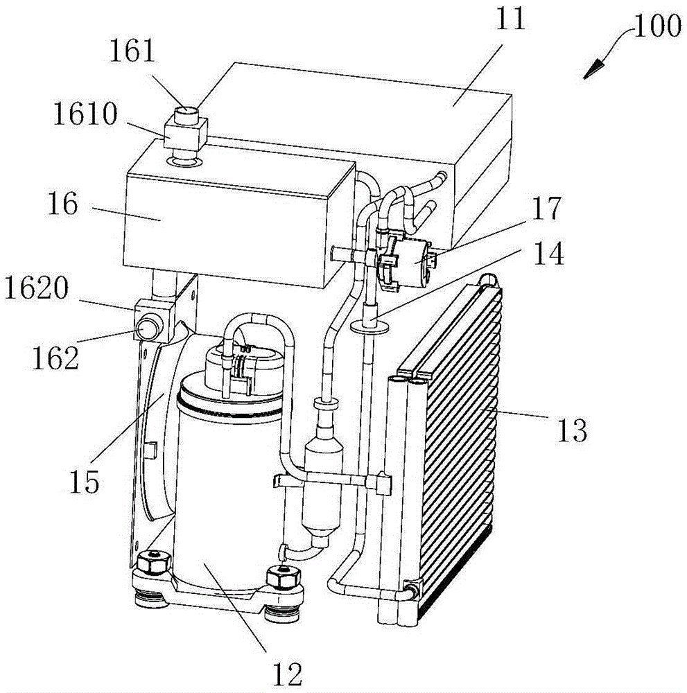 Cooling device and control method thereof