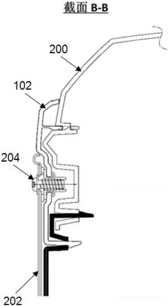 License plate frame support