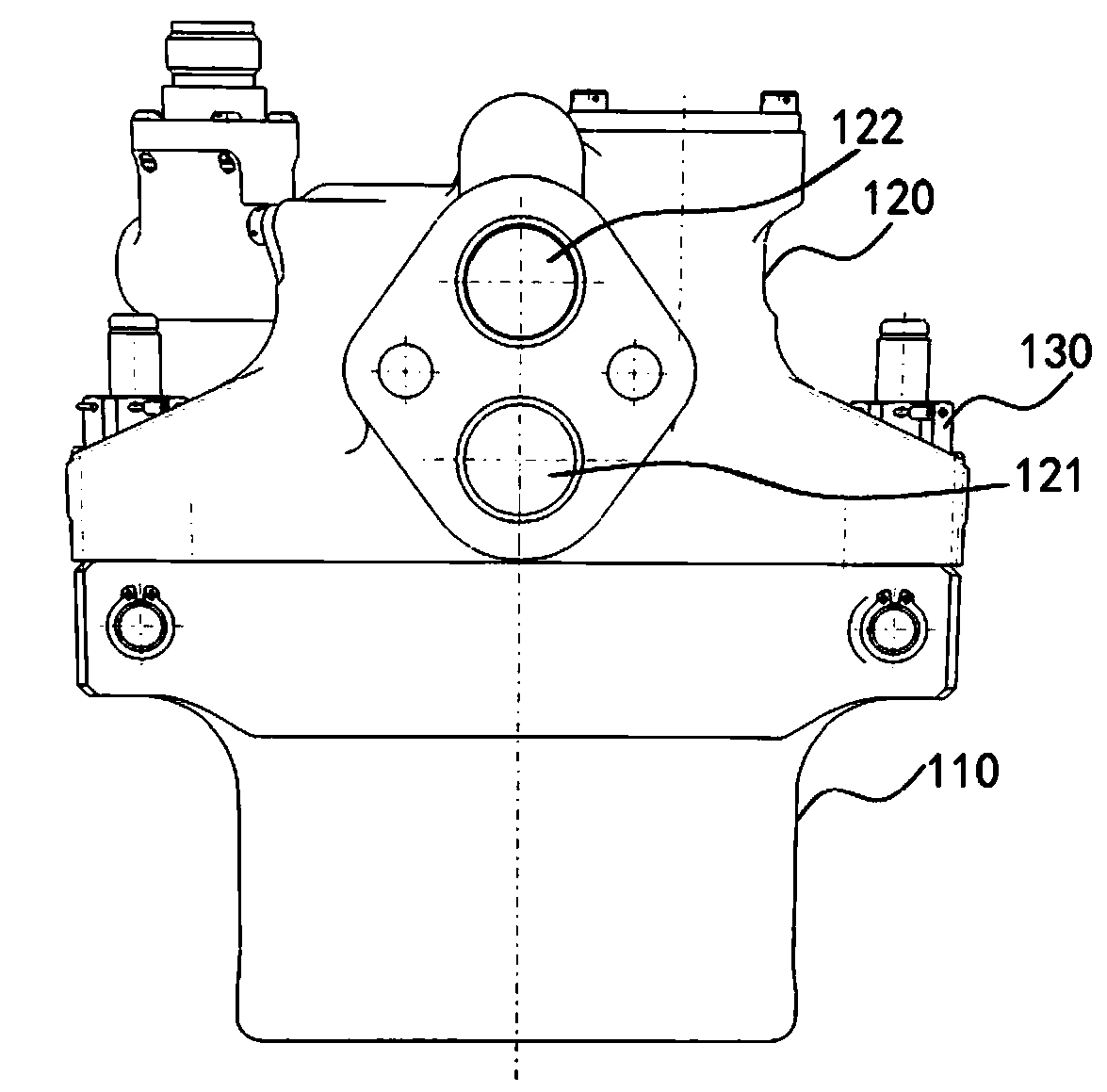 Lubricating oil filtering device