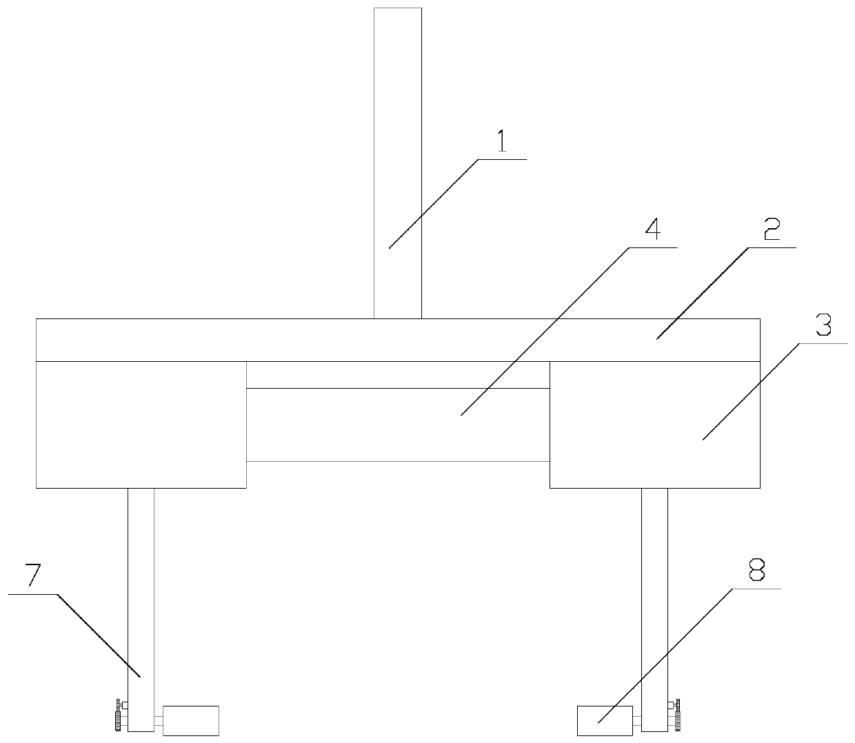 Dust collecting type sorting device with high reliability based on flip chip technology