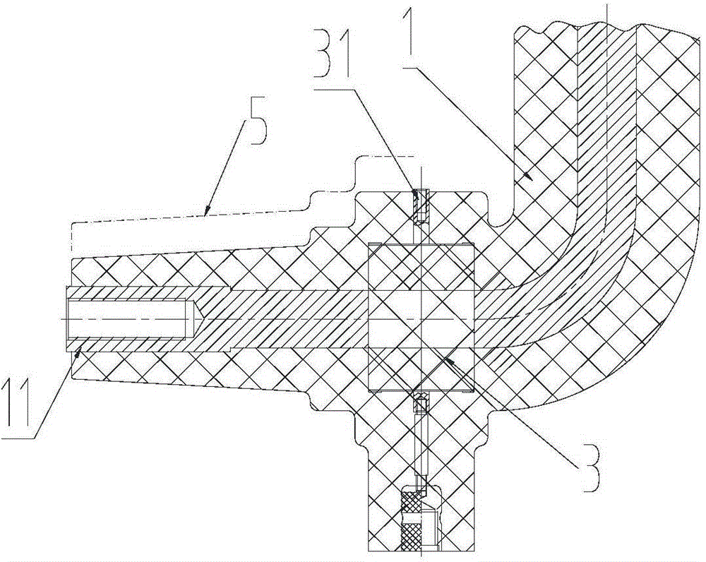 Large creepage distance European joint structure