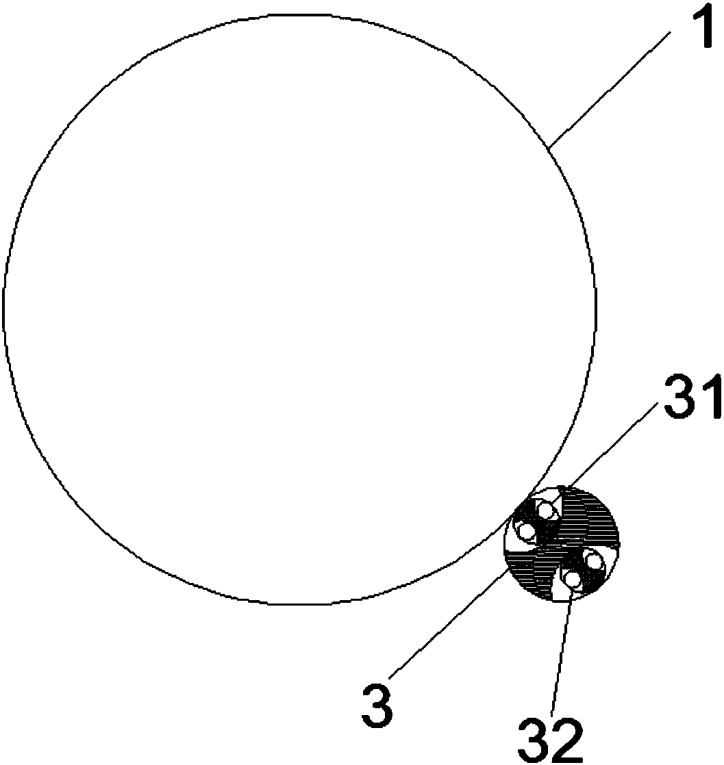 Floor heating pipeline liquid leak detection device and method