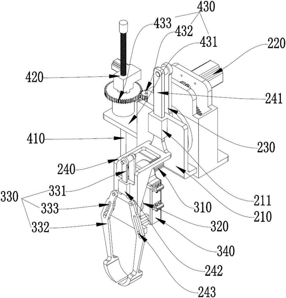 Stir-frying mechanism of vegetable cooking equipment