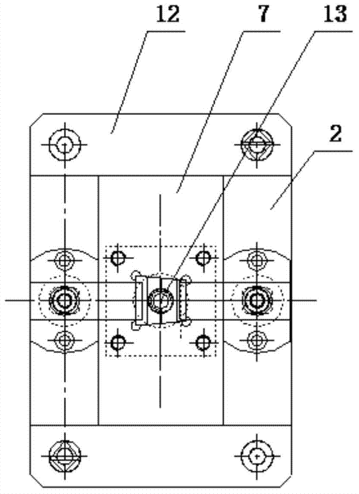 Pneumatic precise arc-shaped groove machining fixture