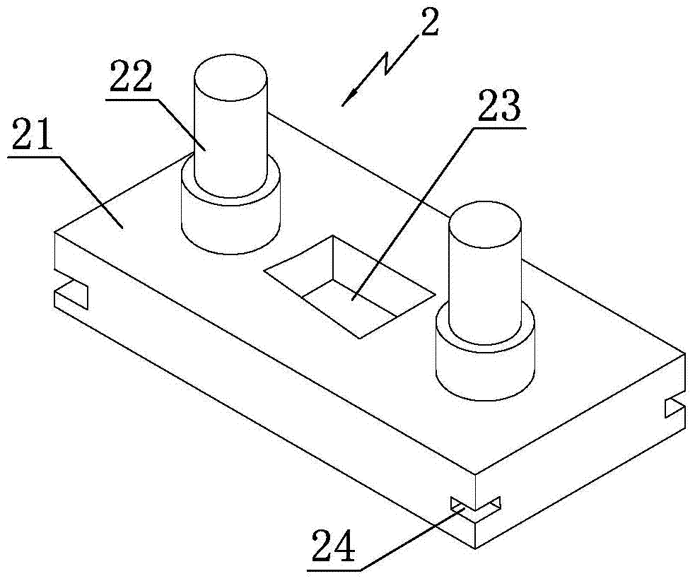 Use method of linear cutting and positioning fixture