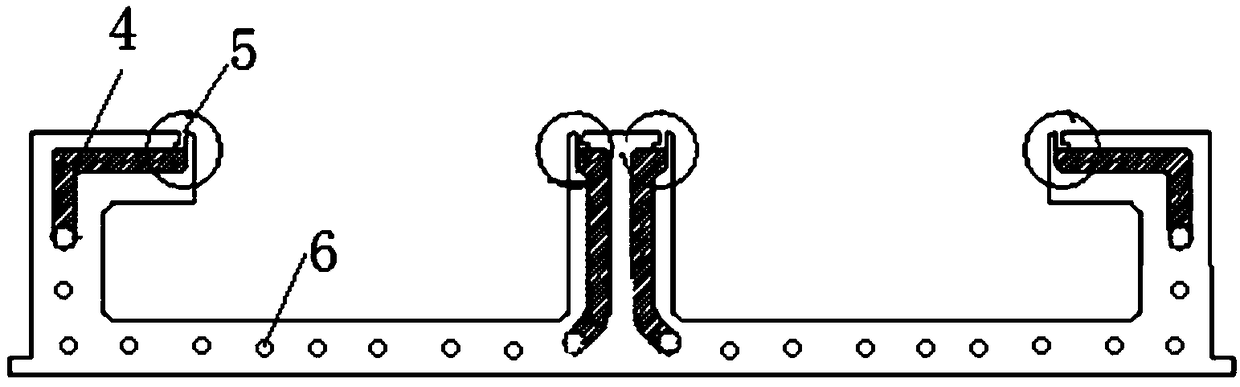 Adhesive-dispensing ceramic coating device and method for preventing material mixture