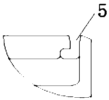 Adhesive-dispensing ceramic coating device and method for preventing material mixture