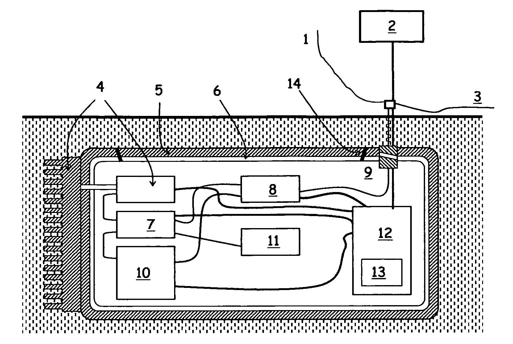 Environmentally protected data storage container