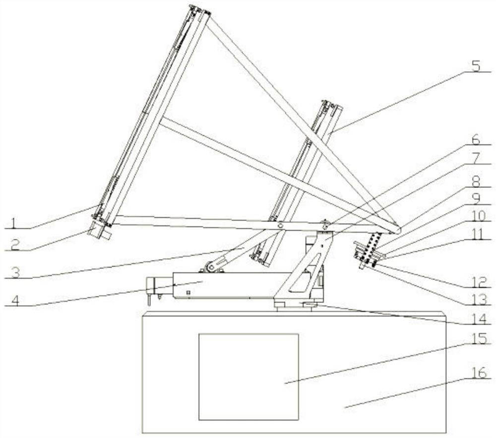 Polar region sun tracking device and optical implementation platform