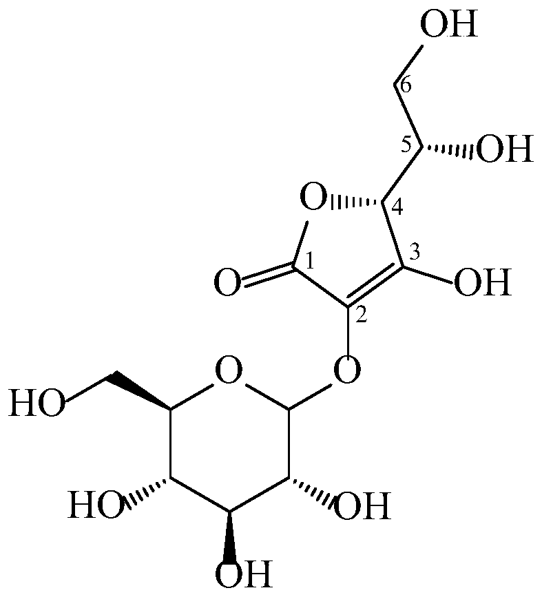 Application of sucrose phosphorylase in preparation of 2-O-alpha-D-glucosyl-L-ascorbic acid