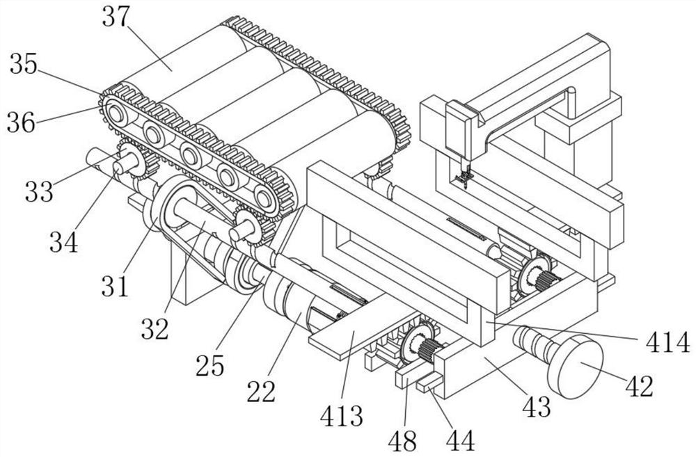 Sewing machine device for footwear processing and with edge distance deviation preventing structure