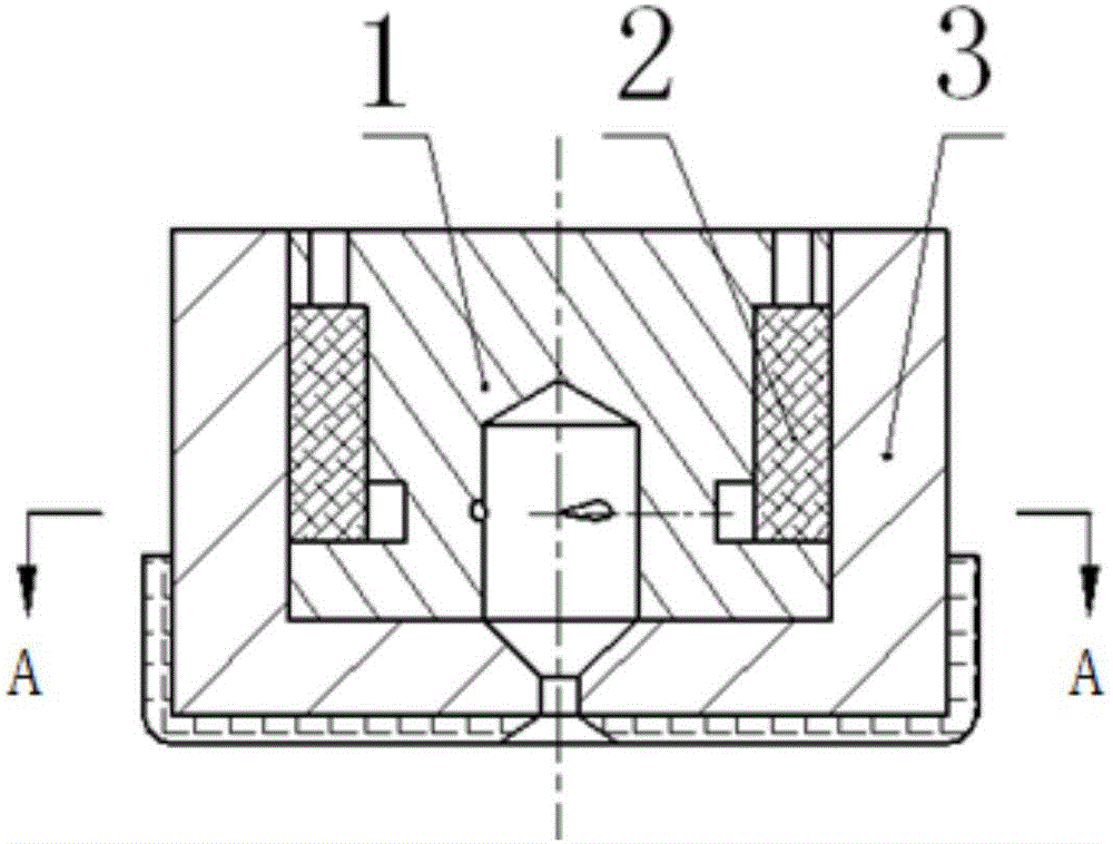 Anti-backfire nozzle for rocket engine