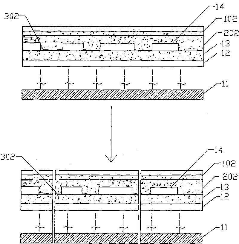 Process for pressing galvanized PCB boards and multi-layer PCB board