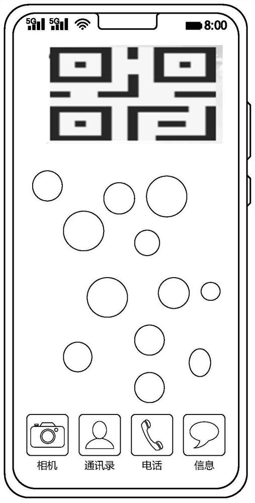 Two-dimensional code display method based on user behavior model and related equipment