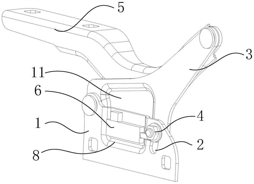 Sinkable buffer type hood hinge